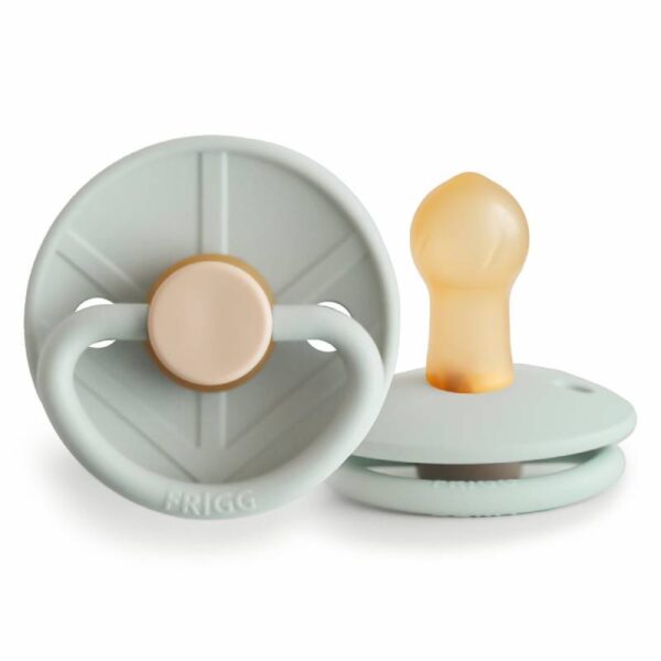 پستانک فریگ لاتکس گرد سایز ۱ رنگ Holger (سبز پاستیلی)