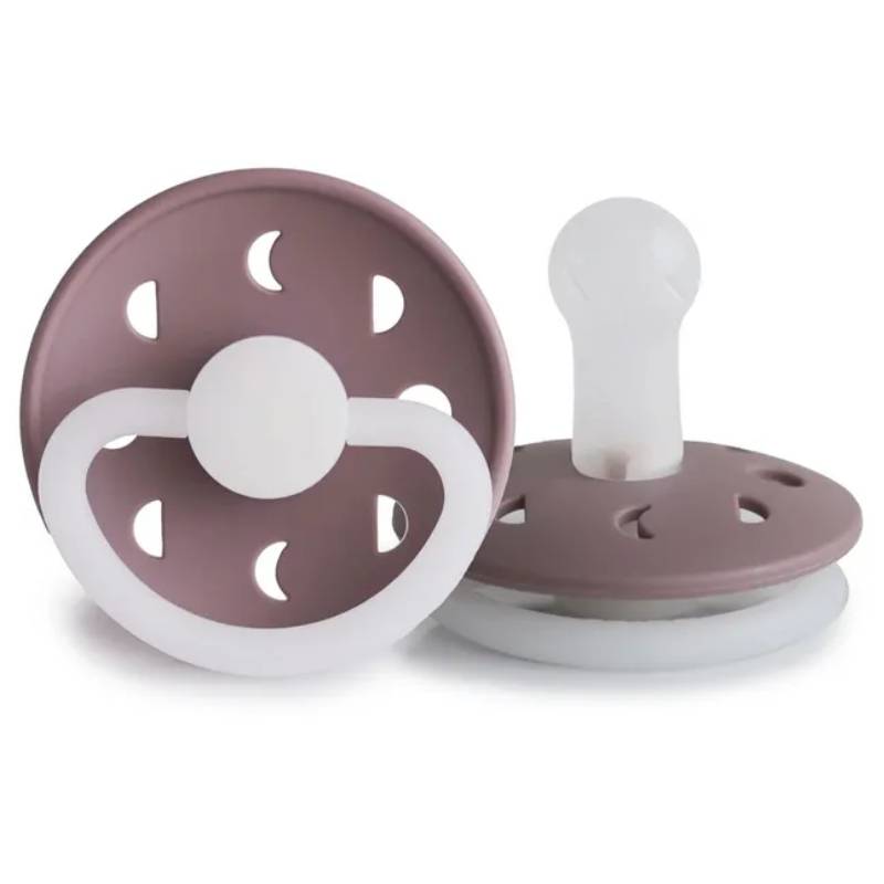 پستانک شب تاب فریگ فاز ماه سایز 2 رنگ Twilight Mauve Night