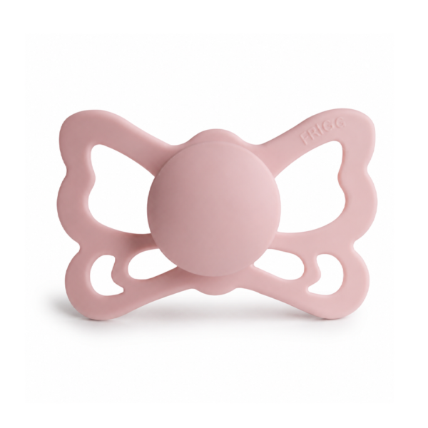 پستانک ارتودنسی سیلیکونی Frigg سایز 6 تا 18 طرح پروانه ای Blush